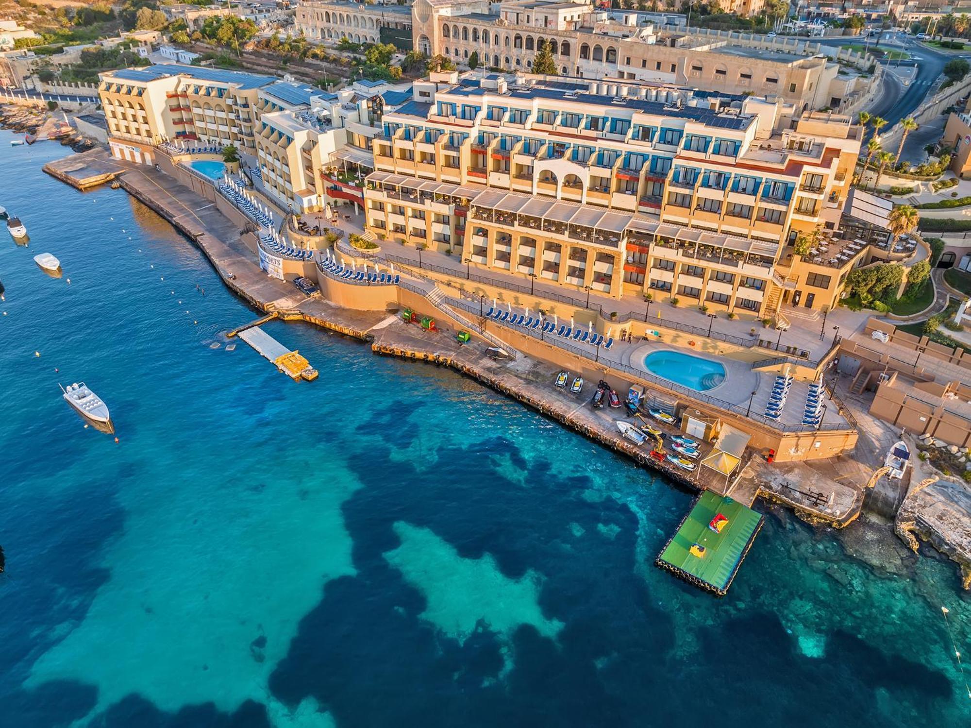 Marina Hotel Corinthia Beach Resort Malta San Ġiljan Buitenkant foto